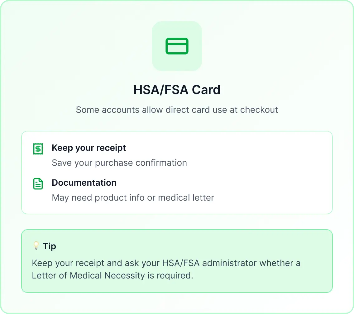 HSA/FSA Card Infographics