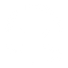 White headphones icon on a transparent background